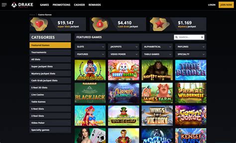 drakecasino eu games.